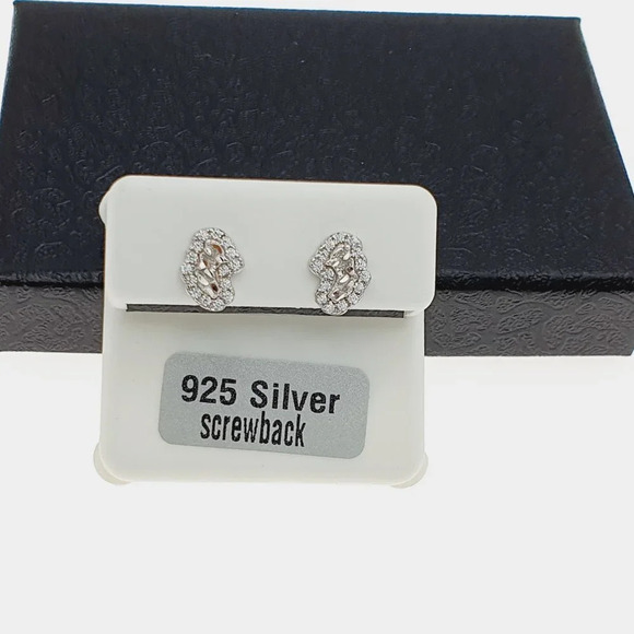 - 925 sterling silver luxury CZ earrings for women/girls, Best for  RJUS21… - Picture 6 of 11